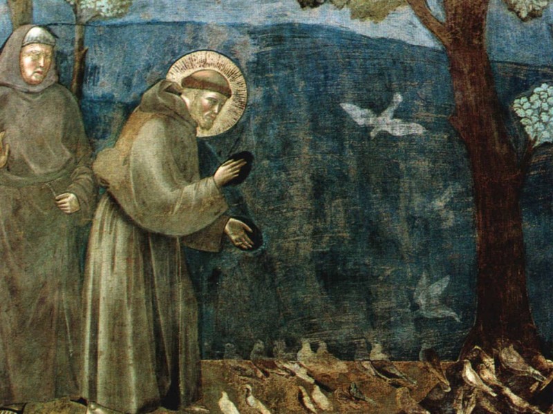 The story of St. Francis of Assisi. The patron saint of Italy.